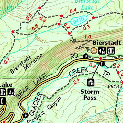 1701 Rocky Day Hikes (map 02) Preview 2