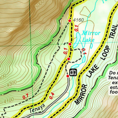 1704 Yoemite Day Hikes (map 03) Preview 2