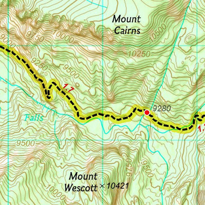 1701 Rocky Day Hikes (map 13) Preview 3