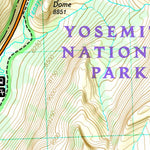 1704 Yoemite Day Hikes (map 15) Preview 3
