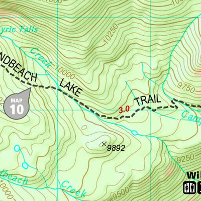 1701 Rocky Day Hikes (map 11) Preview 2