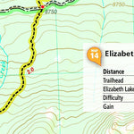 1704 Yoemite Day Hikes (map 14) Preview 2