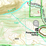 1704 Yoemite Day Hikes (map 10) Preview 2