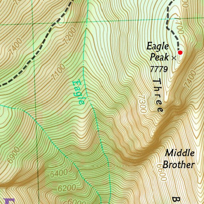 1704 Yoemite Day Hikes (map 01) Preview 3