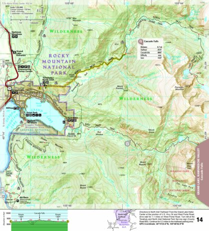 1701 Rocky Day Hikes (map 14) Preview 1