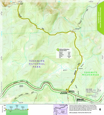 1704 Yoemite Day Hikes (map 06) Preview 1