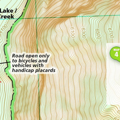 1704 Yoemite Day Hikes (map 04) Preview 3