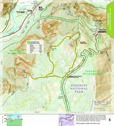 1704 Yoemite Day Hikes (map 05) Preview 1