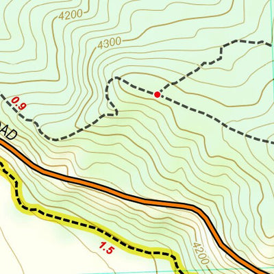 1704 Yoemite Day Hikes (map 07) Preview 2