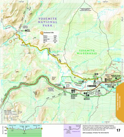 1704 Yoemite Day Hikes (map 17) Preview 1