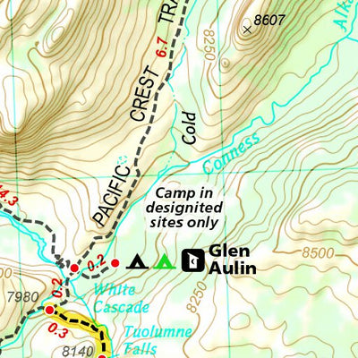1704 Yoemite Day Hikes (map 17) Preview 3