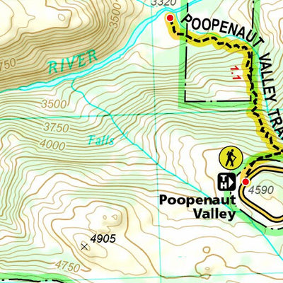 1704 Yoemite Day Hikes (map 11) Preview 2