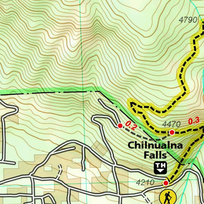 1704 Yoemite Day Hikes (map 08) Preview 2