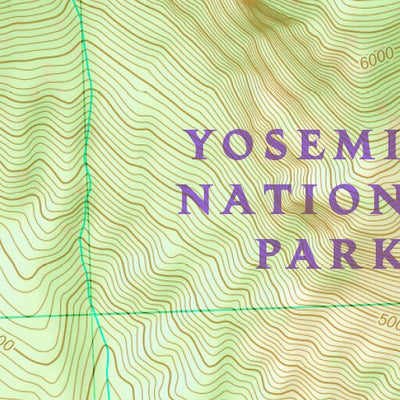 1704 Yoemite Day Hikes (map 08) Preview 3