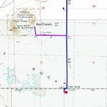 Central Oregon SxS Where to Ride: 151 Mile Bend Power Line to Fort Rock 2 Map Bundle Preview 2