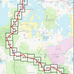 Arizona Trail Association Topo Overview Map Book Preview 1