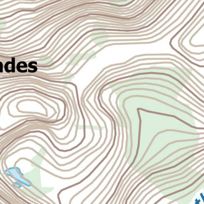 Waterton Lakes National Park Region - Akamina Parkway Overview Map Preview 2