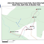 032-036 - Bauerman Creek Falls, Stuck Stick Falls, Nook Falls, Split Falls, & Boulder Falls Preview 1