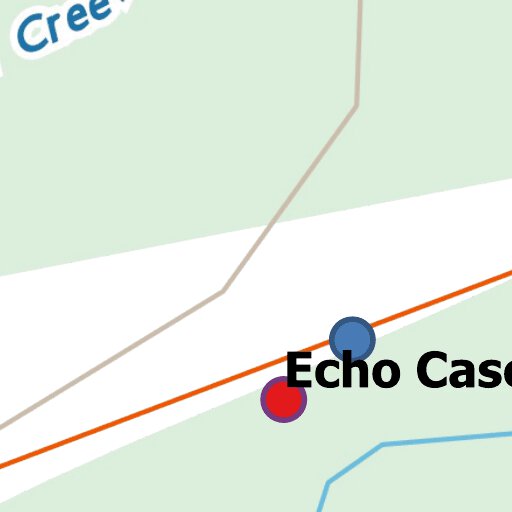 018 - Echo Cascades Map by Stoked On Waterfalls | Avenza Maps