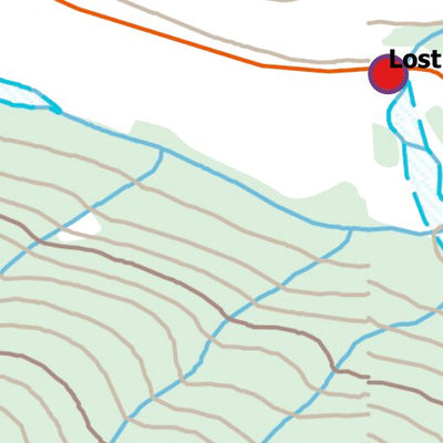 Waterton Lakes National Park Region - Red Rock Parkway Overview Map Preview 2