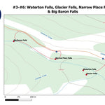 003-006 - Waterton Falls, Glacier Falls, Narrow Place Falls, & Big Baron Falls Preview 1