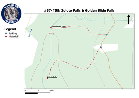 057-058 - Zoloto Falls & Golden Slide Falls Preview 1