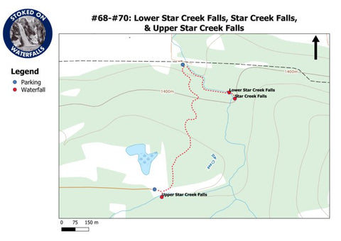 068-070 - Lower Star Creek Falls, Star Creek Falls, & Upper Star Creek Falls Preview 1