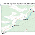 097-099 - Triple Falls, Tiger Jaws Falls, & Sheep River Falls Preview 1