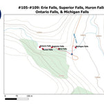 105 - Erie Falls, Superior Falls, Huron Falls, Ontario Falls, & Michigan Falls Preview 1