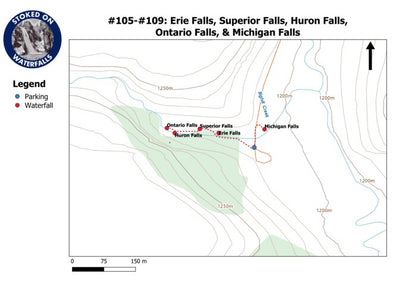 105 - Erie Falls, Superior Falls, Huron Falls, Ontario Falls, & Michigan Falls Preview 1