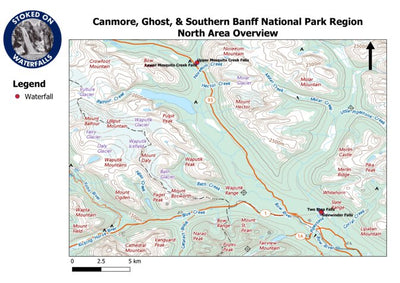 Canmore, Ghost, & Southern Banff National Park Region - North Area Overview Preview 1
