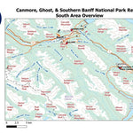 Canmore, Ghost, & Southern Banff National Park Region - South Area Overview Preview 1