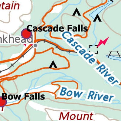 Canmore, Ghost, & Southern Banff National Park Region - South Area Overview Preview 3