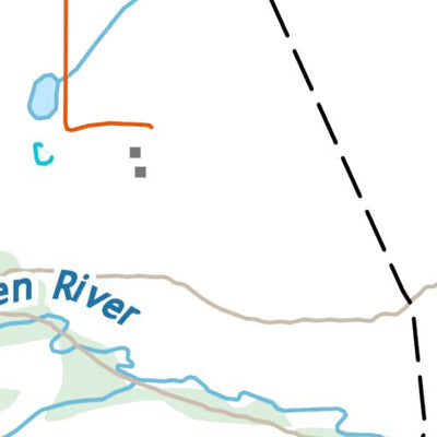 Red Deer & Ram River Region - East Area Overview Map Preview 2