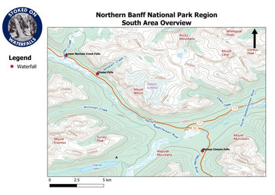 Northern Banff National Park Region - South Area Preview 1