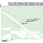 154-158 - Mistashu Falls, Mistashu's Veil Falls, Forest Falls, Girth Cascade & Nash's Flow Falls Preview 1