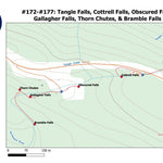 172-177 - Tangle Falls, Cottrell Falls, Obscured Fall, Gallagher Falls, Thorn Chutes, & Bramble Fall Preview 1