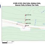 189-192 - Slot Falls, Hidden Falls, Beaver Falls, & Many Tier Falls Preview 1