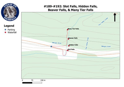 189-192 - Slot Falls, Hidden Falls, Beaver Falls, & Many Tier Falls Preview 1