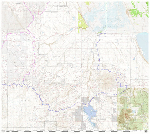 400 Mile Central Oregon SxS Where to Ride: Crescent, Oregon to Fort Rock, Silver Lake Map 4 of 4 Preview 1