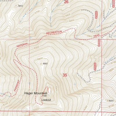 400 Mile Central Oregon SxS Where to Ride: Crescent, Oregon to Fort Rock, Silver Lake Map 4 of 4 Preview 3