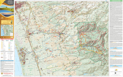 Bibbona Carta turistica ed Itinerari Escursionistici Preview 1