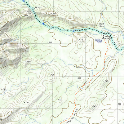 West MacDonnell Ranges and the Larapinta Trail (Map 1: Alice Springs to Jay Creek) Preview 3