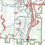 Rogue River-Siskiyou NF - High Cascades RD - Firewood Cutting Map Bundle Preview 3