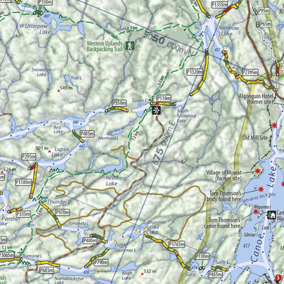 Algonquin Park, Hwy 60, ON - Map 501 - 2nd Edition Preview 3