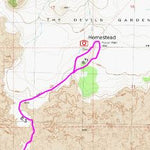 230 mile Central Oregon SxS Where to Ride 2510 to Crack in the Ground 4 Map Bundle Preview 3