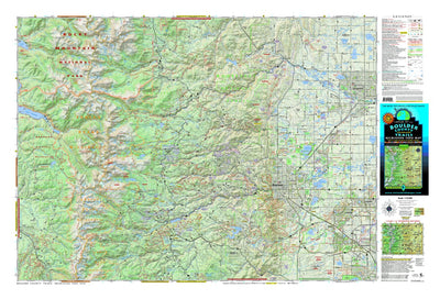 Latitude 40° Maps-Boulder County Trails Map-4th ed Preview 1