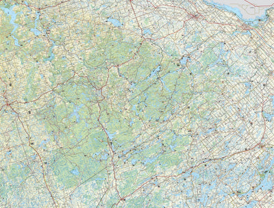East Bancroft District Crown Land Recreation Map Preview 1
