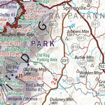 Shenandoah National Park Recreation Map Preview 3