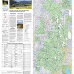 Manti La Sal National Forest Ferron, Price, Sanpete Ranger Districts Travel Map 2020 Preview 1